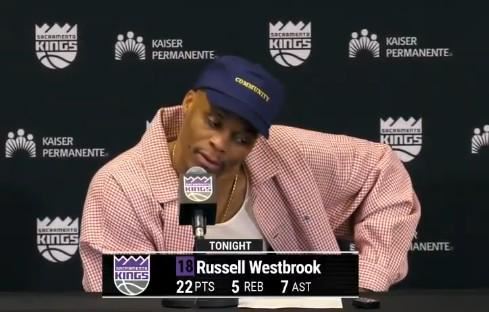 解气，威少谈连胜火湖：我打法始终如一，但确实享受击败旧主